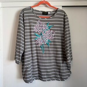 Bob Mackie wearable art top